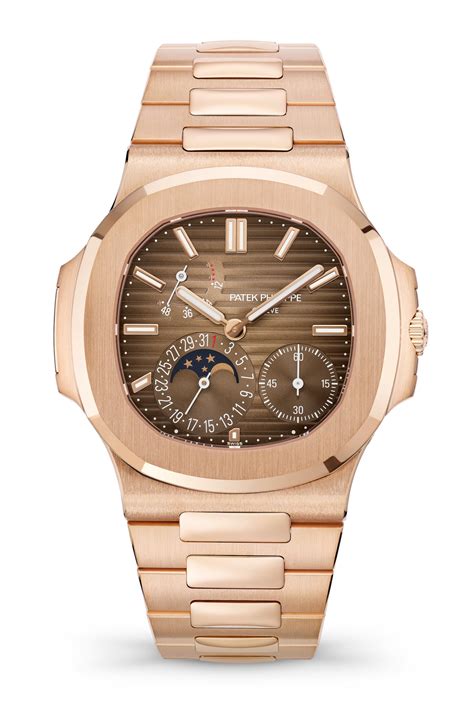 ' patek philippe nautilus rose gold